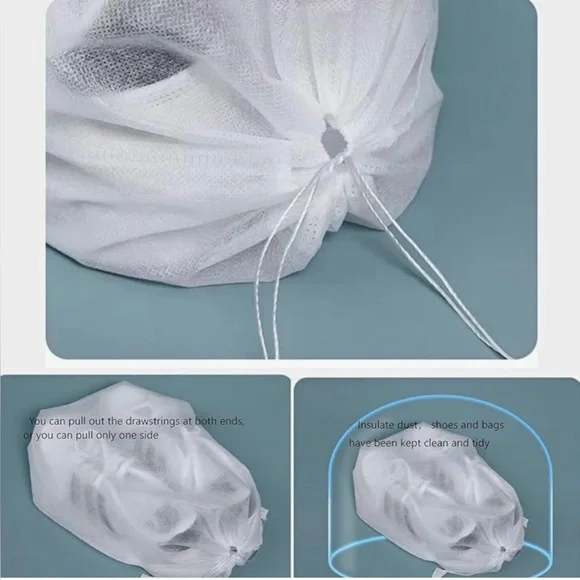 Set of 4 Drawstring Dust Bag new - Picture 1 of 4